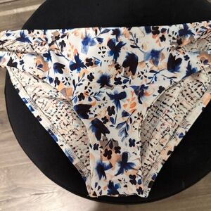 H&M Multicolor Floral Bikini Bottom